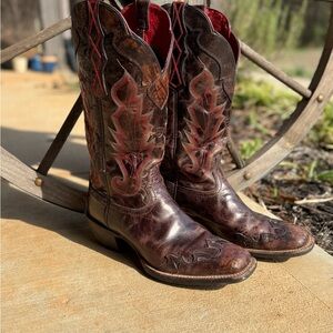 Brown Ariat Cowgirl Boots 11B